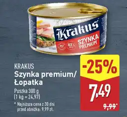 ALDI KRAKUS Szynka premium/ Łopatka oferta