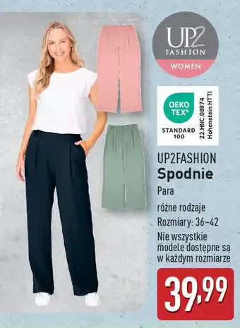 ALDI UP2FASHION Spodnie oferta