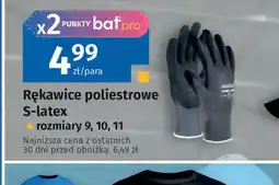 Bat Rękawice poliestrowe S-latex oferta