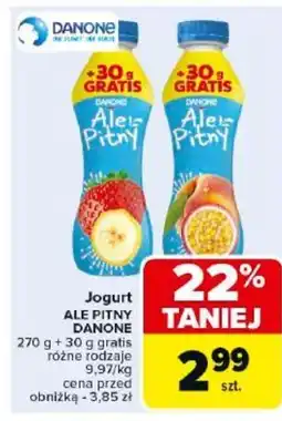 Carrefour Danone Jogurt Ale Pitny oferta