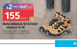 Bat Buty robocze S3 b/met oferta