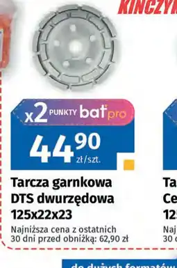 Bat Tarcza garnkowa DTS dwurzędowa oferta