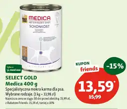 Maxi Zoo SELECT GOLD Medica mokra karma dla psa oferta