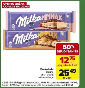 Carrefour Express Czekolada milka oferta