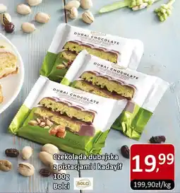 Market Point Czekolada dubajska z pistacjami i kadayif bolci oferta