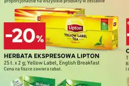 Stokrotka Optima Herbata ekspresowa Lipton oferta