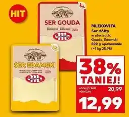 Kaufland Ser gouda plastry Mlekovita oferta