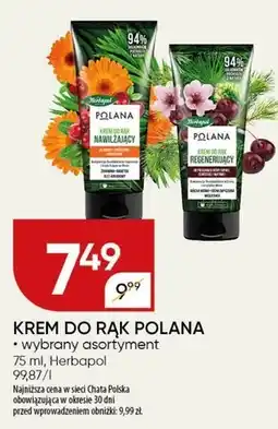 Chata Polska Herbapol Krem do rąk regenerujący 75 ml oferta