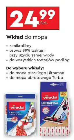 Biedronka Wkład do mopa Vileda oferta