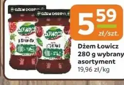 Społem Łowicz Dżem jagodowy o obniżonej zawartości cukrów 280 g oferta