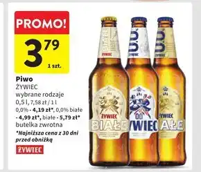 Intermarche Żywiec Piwo jasne 500 ml oferta