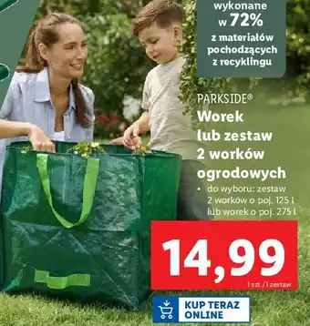 Lidl Worek ogrodowyParkside oferta