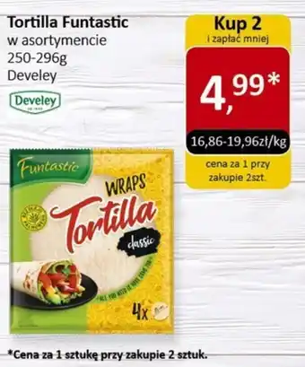 Market Point Tortilla Funtastic Develey oferta