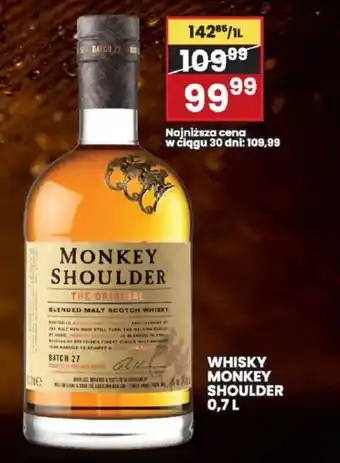 Wafelek Whisky monkey shoulder oferta