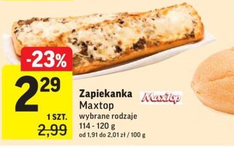 Intermarche Zapiekanka Maxtop 114-120g oferta