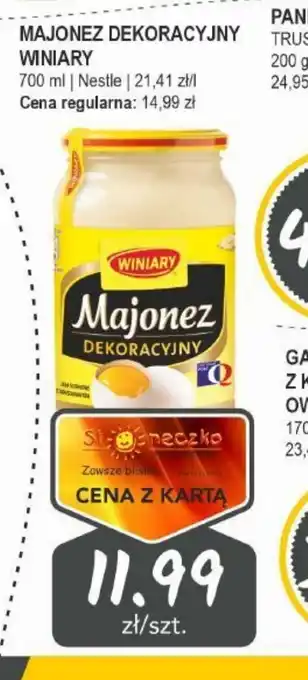 Słoneczko Majonez Dekoracyjny Winiary oferta