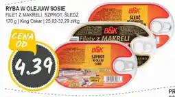 Słoneczko Ryba w oleju lub sosie oferta