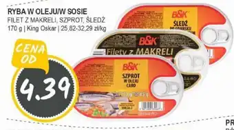 Słoneczko Ryba w oleju lub sosie oferta