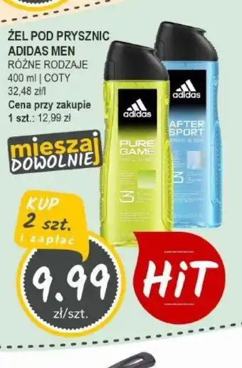 Słoneczko Zel pod prysznic Adidas Men oferta