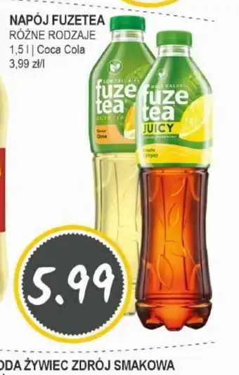 Słoneczko Napój Fuze Tea oferta