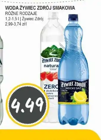 Słoneczko Woda Zywiec Zdrój smakowa oferta