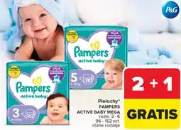 Carrefour Pieluch Pampers Active Baby Mega oferta