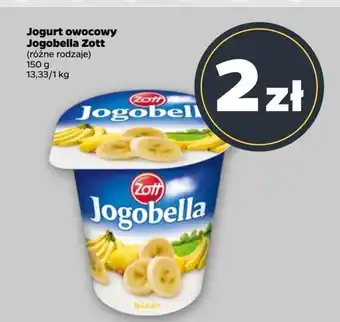 Netto Jogurt banan Zott Jogobella oferta