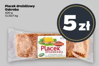 Netto Placek drożdżowy Oskroba oferta