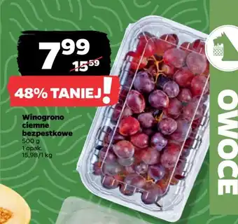 Netto Winogrona ciemne bezpestkowe oferta