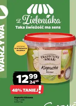 Netto Kapusta kiszona Tradycyjny Smak oferta