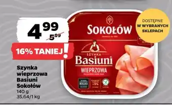 Netto Szynka basiuni Sokołów oferta