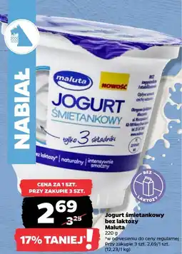 Netto Jogurt śmietankowy Maluta oferta