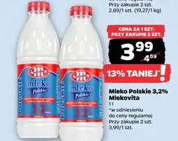 Netto Mleko polskie 3.2% Mlekovita oferta