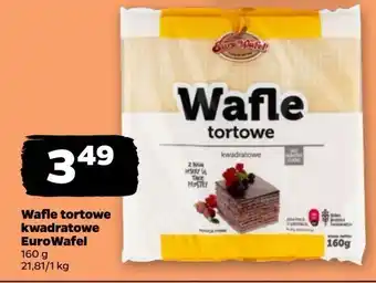 Netto Wafle tortowe kwadratowe Eurowafel oferta