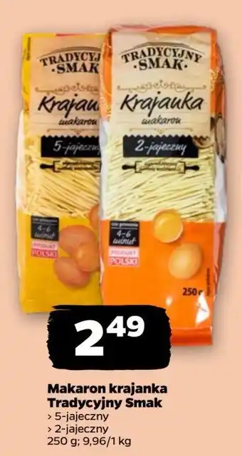 Netto Makaron 5-jajeczny krajanka Tradycyjny Smak oferta