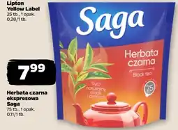 Netto Herbata ekspresowa Saga oferta