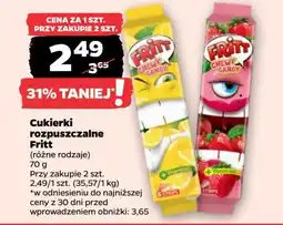 Netto Cukierki rozpuszczalne truskawkowe Fritt oferta