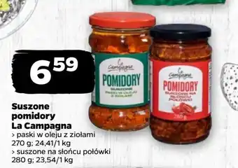 Netto Pomidory suszone na słońcu połówki La Campagna oferta