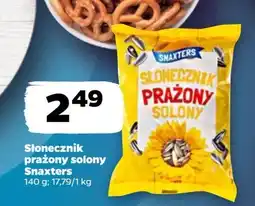 Netto Słonecznik prażony solony Snaxters oferta