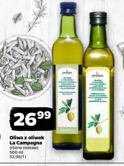 Netto Oliwa z oliwek extra virgin 100 % hiszpańska La Campagna oferta