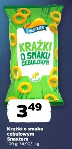 Netto Krążki o smaku cebulkowym Snaxters oferta