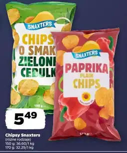 Netto Chipsy paprykowe Snaxters oferta