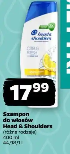 Netto Szampon do włosów citrus fresh Head&Shoulders oferta