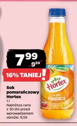 Netto Sok pomarańczowy Hortex oferta