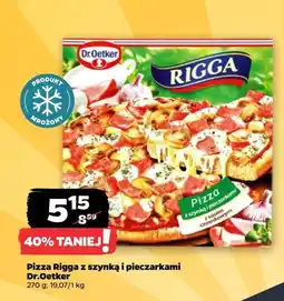 Netto Pizza z szynką i pieczarkami Dr. Oetker Rigga oferta