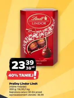 Netto Praliny milk Lindt Lindor oferta