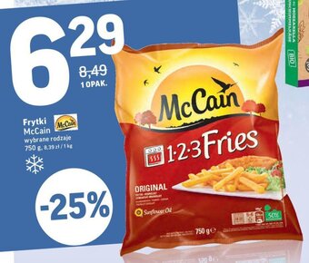 Intermarche Frytki McCain 750g oferta