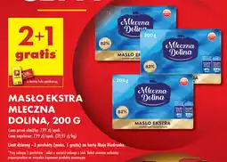 Biedronka Masło Ekstra Mleczna Dolina 200g oferta