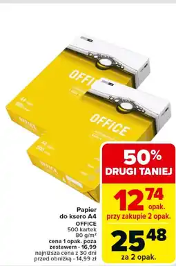 Carrefour Papier ksero Office oferta