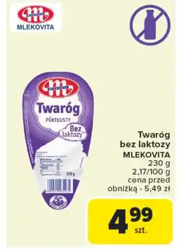 Carrefour Mleko bez laktozy Mlekovita oferta